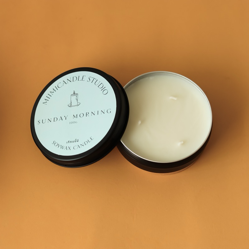 เทียนหอมกลิ่ม sunday morning