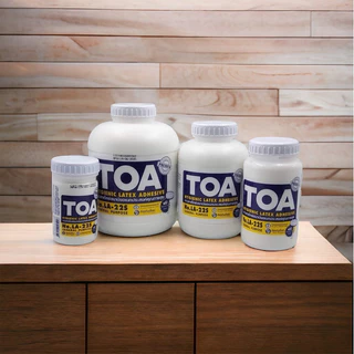 กาวลาเท็กซ์ TOA รุ่นใหม่ 4/8/16/32 Oz. กาวขาว ลาเทก Latex ทีโอเอ กาวอเนกประสงค์ ติดไม้ ติดพลาสติค กาวลาเทค กาว Glue