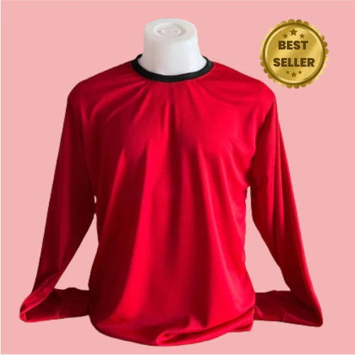 เสื้อคอกลมแขนยาวใส่ทำงาน เสื้อคนงานราคาถูก หลายสี M-5xl