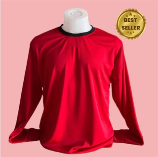 เสื้อคอกลมแขนยาวใส่ทำงาน เสื้อคนงานราคาถูก หลายสี M-5xl