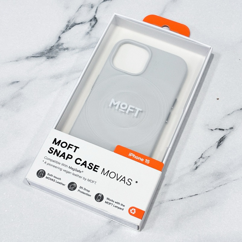 Moft Snap Case MOVAS สี Misty Cove - iPhone 15