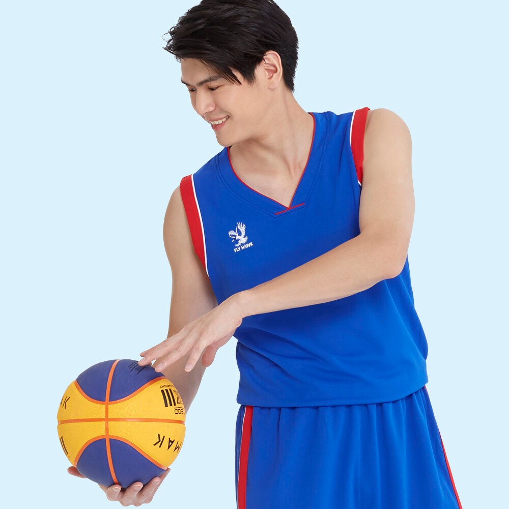 เสื้อบาสเก็ตบอล เสื้อแขนกุด Unisex FLY HAWK รุ่น FH-A213 เนื้อผ้าเบาสบาย ระบายอากาศได้ดี