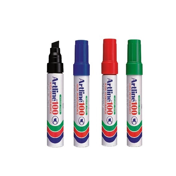 ปากกาเคมี Artline EK-100 ขนาด 7.5 - 12 มม.(ราคาต่อ 1 ด้าม)