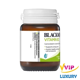 วิตามินบี 12 Blackmores Vitamin B12 Energy Support 75 Tablets exp14/05/2028