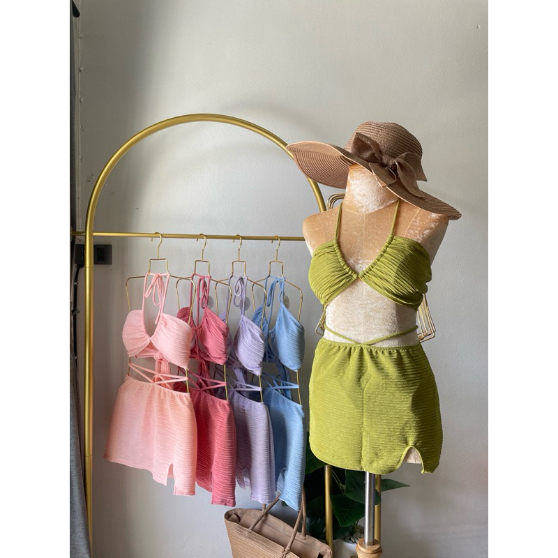 jessi collection บิกินี่+กระโปรง