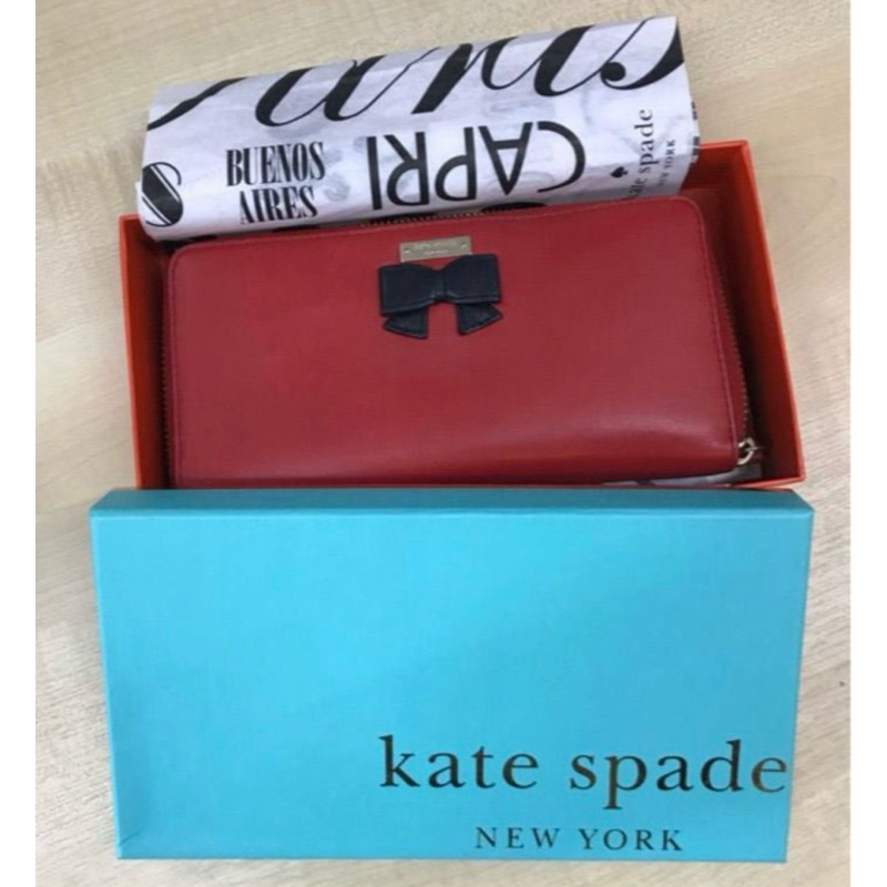 Kate Spade กระเป๋าสตางค์ ของแท้ มือสอง
