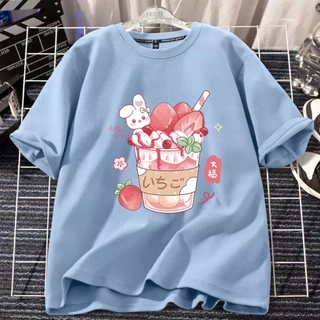 D552（พร้อมส่งจากไทย）เสื้อยืดแขนสั้ง ผ้านุ่มใส่สบายฯ มี7สีหลายสีเลือกได้ S-3XL