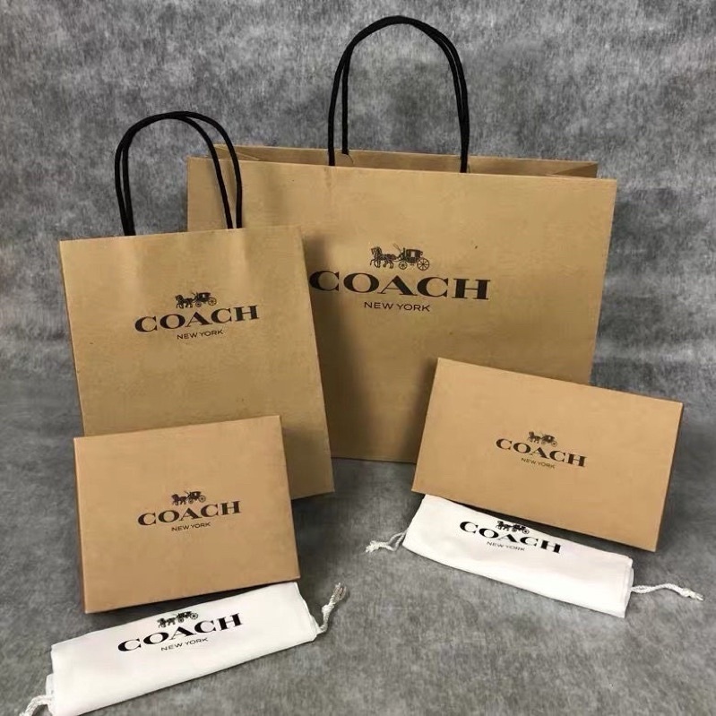 Gift Bag กล่องกระเป๋าเงิน ถุงของขวัญ (สามขนาด) ถุงผ้าสีขาว รวมอยู่ด้วย(ป้ายราคา+ใบเสร็จรับเงิน)