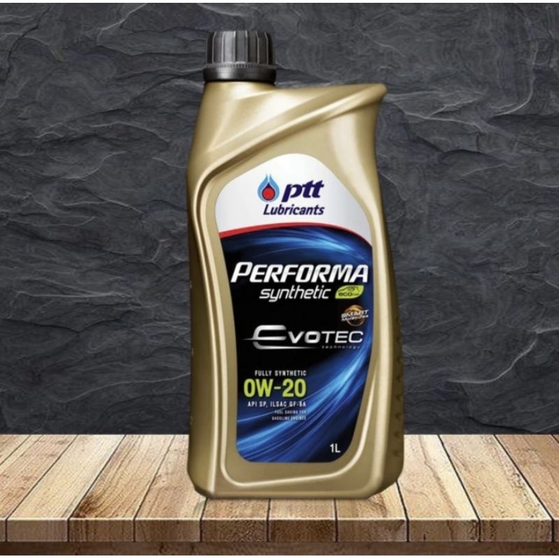 น้ำมันเครื่อง ptt. 0w20. eco1L.เบนซิน