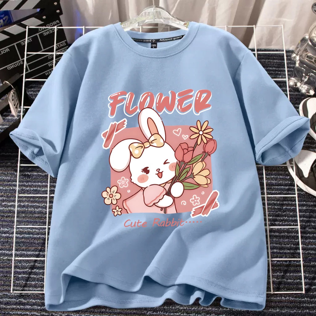 D581เสื้อยืดแขนสั้ง สำหรับชายและหญิง ลายสวยแฟชั่งนานาชาติร์**ปลีก-ส่ง - รูปที่ 2