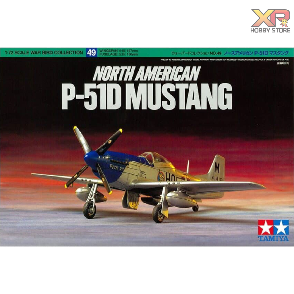 [Tamiya] 1/72 : North American P-51D Mustang (TA 60749)