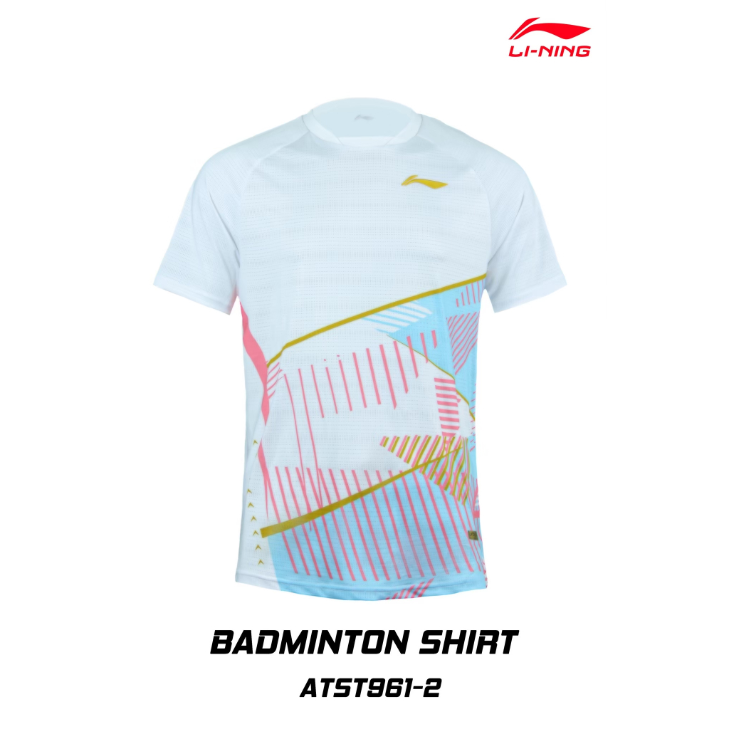 LI-NING เสื้อแบดมินตัน รุ่น ATST961-2 BADMINTON T-SHIRT