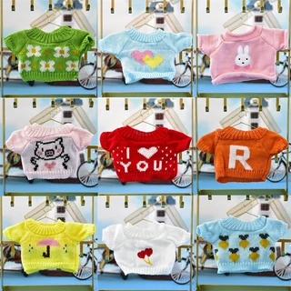 (ส่งจาก🇹🇭)เสื้อไหมพรมตุ๊กตาCare bearและอื่นๆ ขนาด20-30ซม.