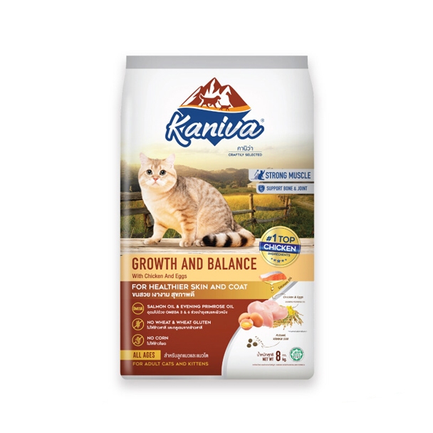 อาหารเม็ดแมว Kaniva (คานิว่า) ขนาด 8-10 กิโลกรัม * ส่งทั้งกระสอบ มีหลายสูตรให้เลือก รูปที่ 2