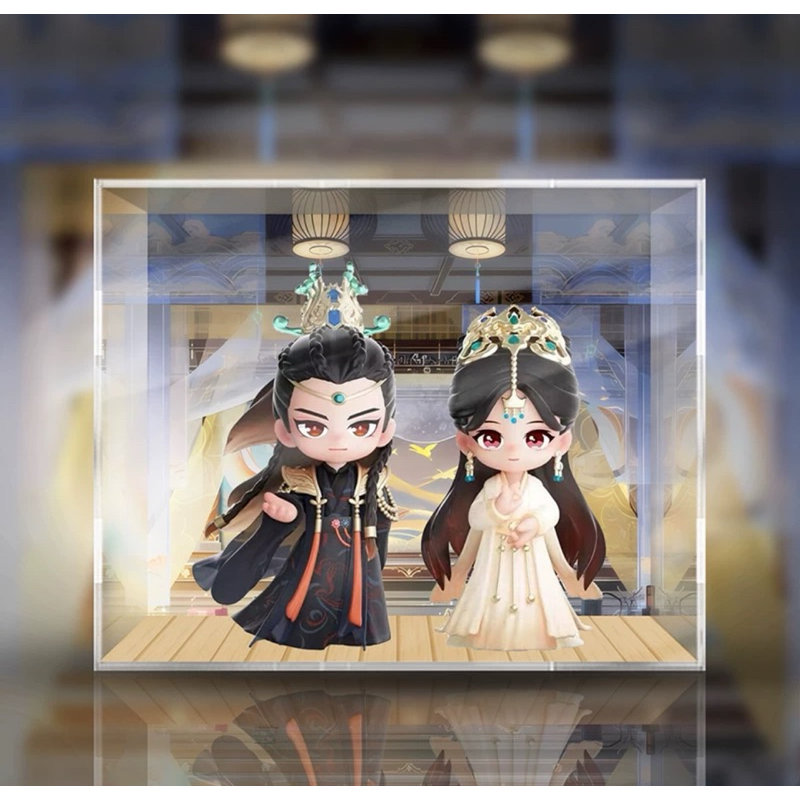 pre order กล่องเก็บโมเดลฟิกเกอร์ จันทราอัสดง หลัวหยุนซี ไป๋ลู่ อ่านรายละเอียดก่อนสั่ง