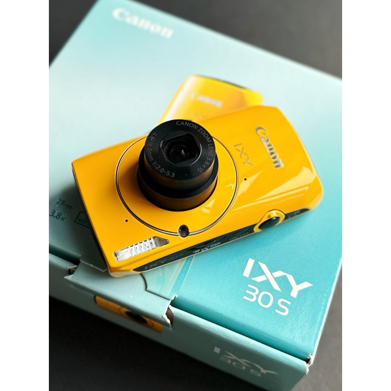 canon ixy30s yellow full box
