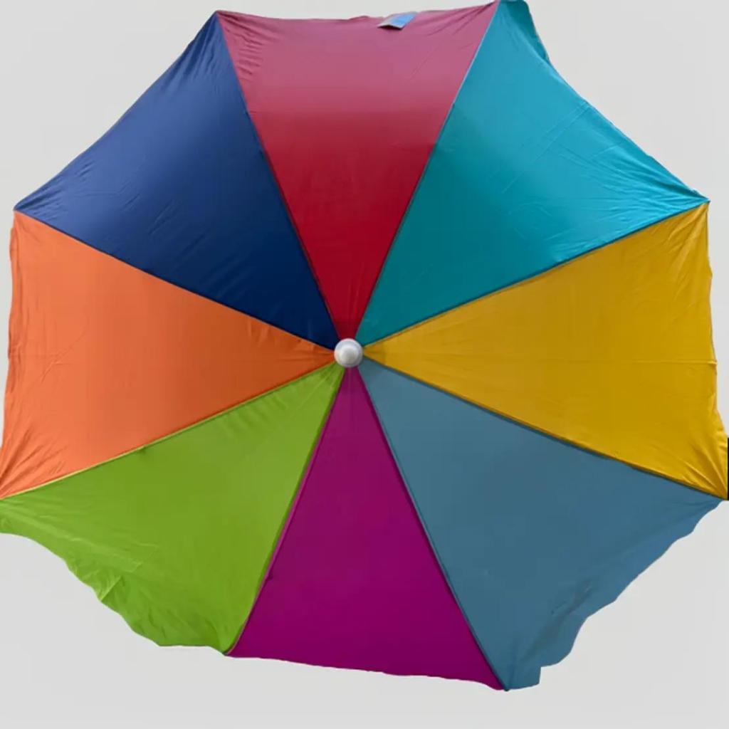 ร่มแม่ค้า สีแฟชั่นในสนาม  พับได้ ขนาด34” 36” 38” ให้เลือกสรรได้ตามความต้องการ แล้วแต่พื้นที่ แข็งแรง ทนทาน ตรงปก ไม่จกตา - รูปที่ 4