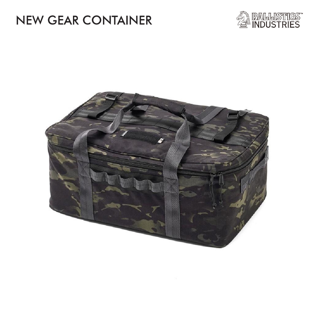 Ballistics New Gear Container (YJS Case) กระเป๋าใส่อุปกรณ์แคมป์ปิ้ง มีบุกันกระแทกด้านใน พับเก็บได้ ทนทาน จุของได้มาก