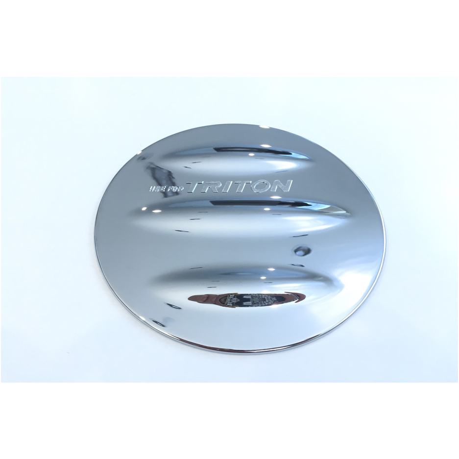 ครอบฝาถังน้ำมัน ชุบโครเมี่ยม ไทรทัน MITSUBISHI TRITON 2006 2007 2008 2009 2010 2011 2012 2013 2014