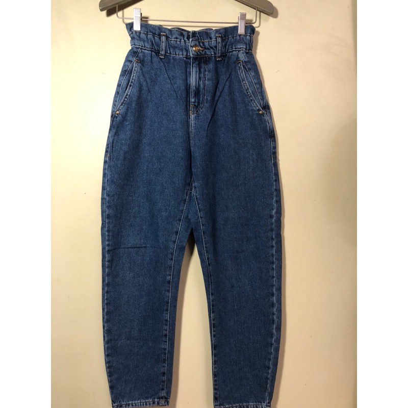 กางเกงยีนส์ZARA ทรงBUGGY eur32เอว25-28