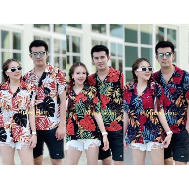 เชิ้ตฮาวาย 1ตัว/จำนวน คู่​ 2024(สั่งคู่กดจำนวน2ตัว)​