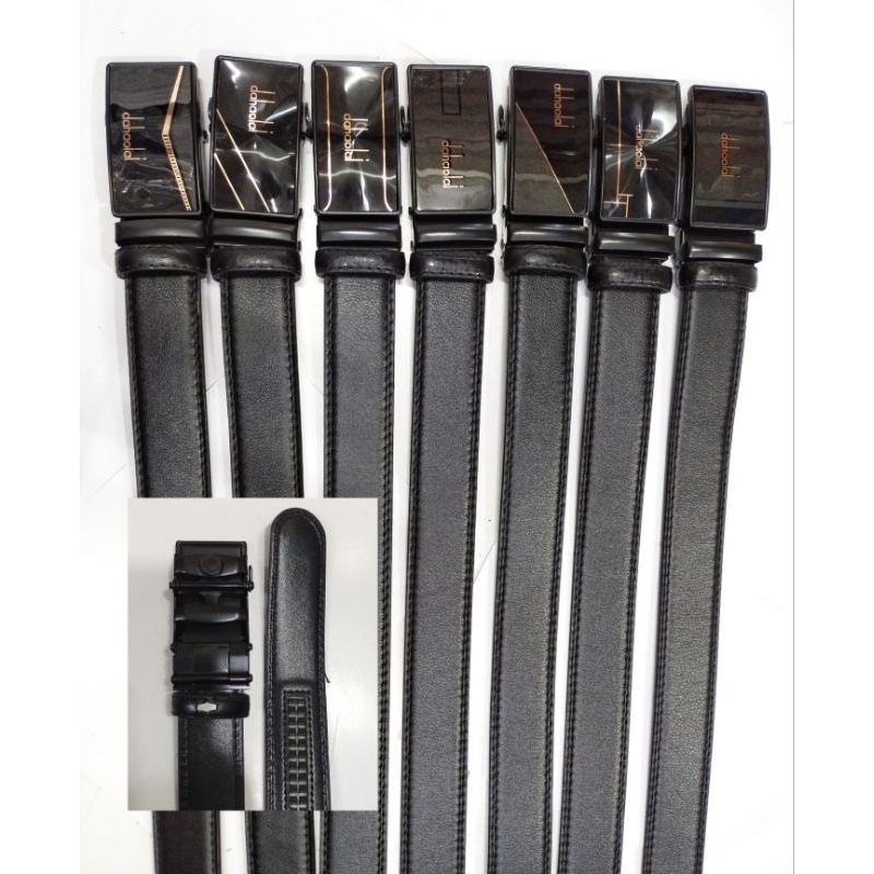 【สินค้าพร้อมส่ง】เข็มขัดผู้ชาย หัวออโต้ **คละลาย** (สินค้าถ่ายจากงานจริง)
