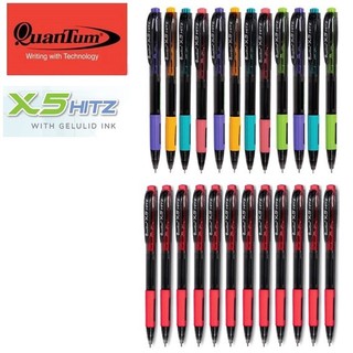 ปากกาลูกลื่น Quantum X5 Hitz ขนาด 0.5 mm.(แพ็ค 12 ด้าม)