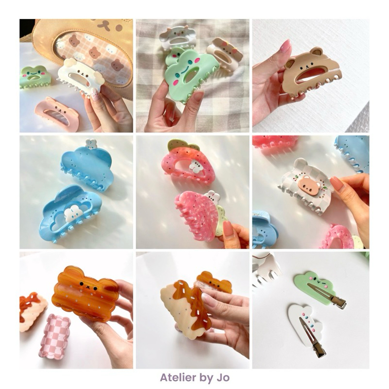 [พร้อมส่ง] Atelierbyjo - Hair acc ที่หนีบผม กิ๊บติดผม นำเข้าแท้จากอเมริกา