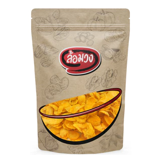คอนเฟลก คอนเฟลกคาราเมล ผสมธัญพืชและผลไม้แห้ง (caramel corn flake) by ล้อมวง คอนเฟลกธัญพืช ขนม