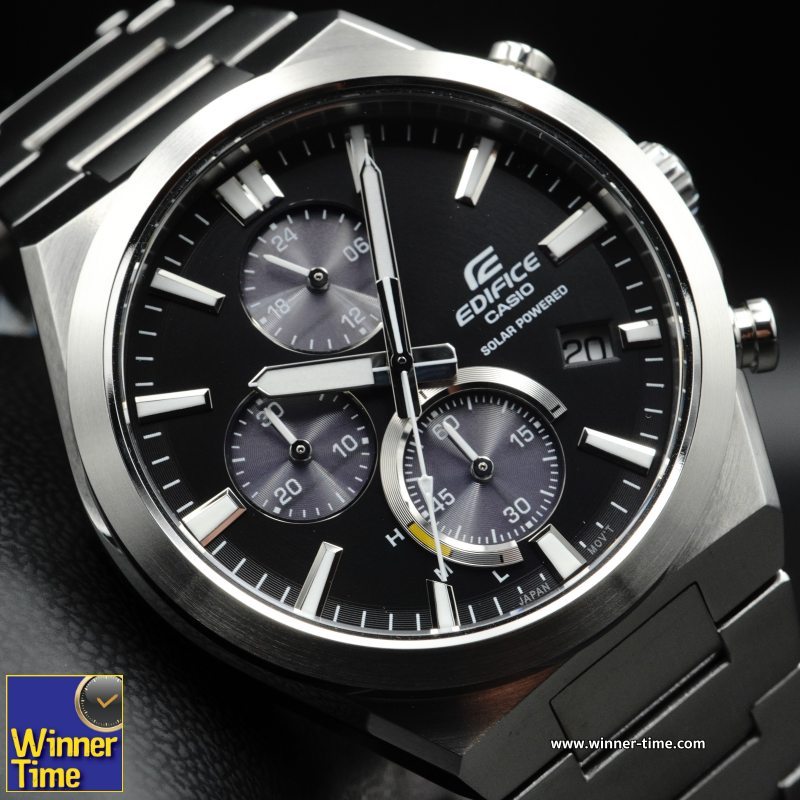 นาฬิกาCASIO EDIFICE โครโนกราฟพลังงานแสงอาทิตย์ รุ่น EQS-950D-1AV