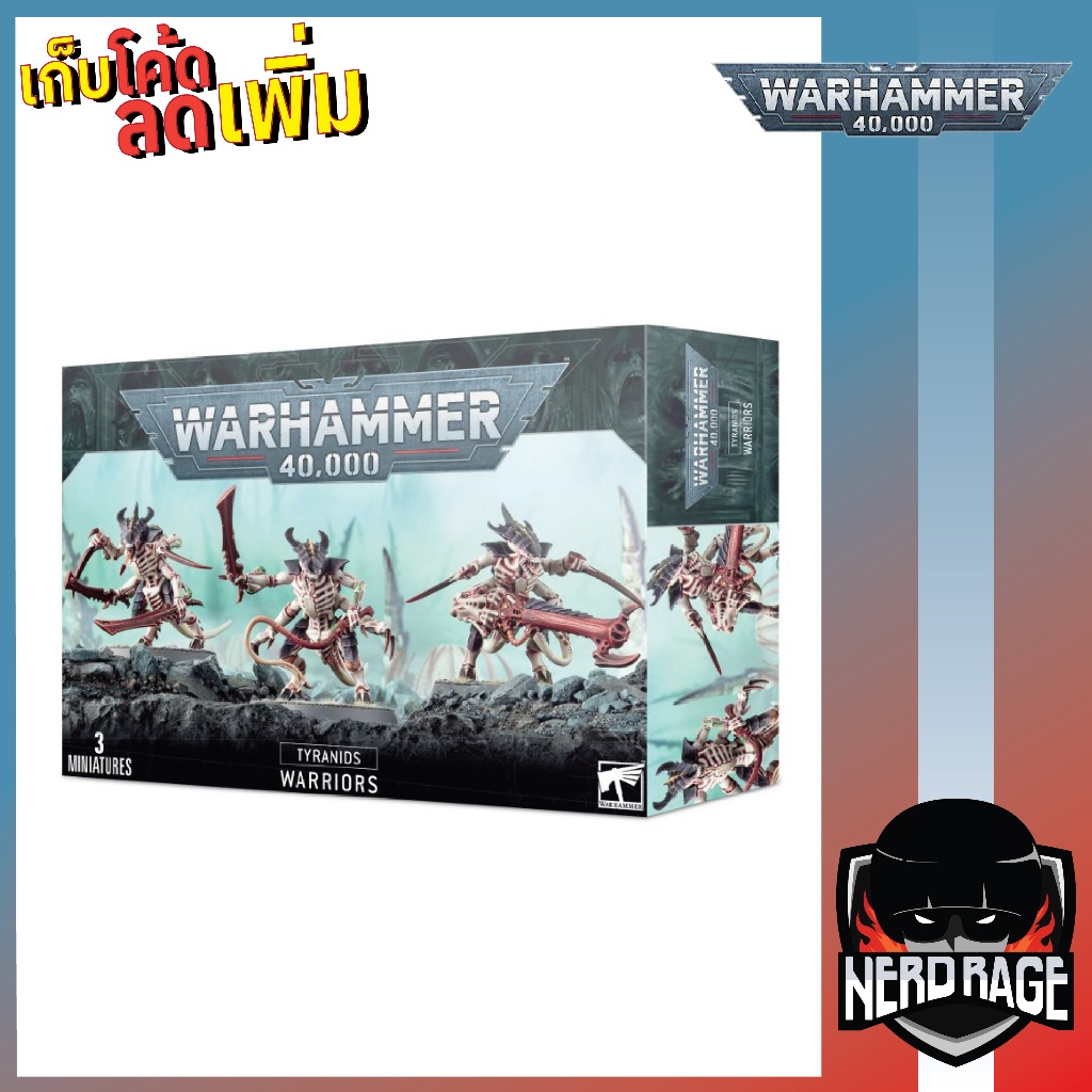 Warhammer 40K Tyranids Warriors [WH-40K-037]