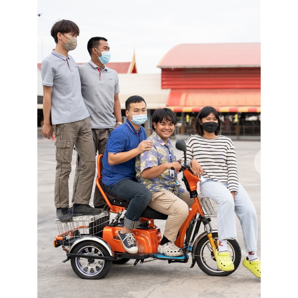 สามล้อไฟฟ้าผู้ใหญ่รุ่นERV