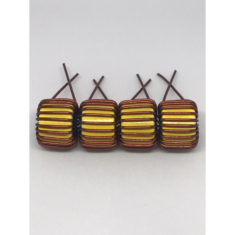 H-โมเสียงกลาง 16mm(สีเหลือง) Toroid core Inductors (กลางชัดๆใสๆ) AS HTTB GEM ราคา 4ชิ้น