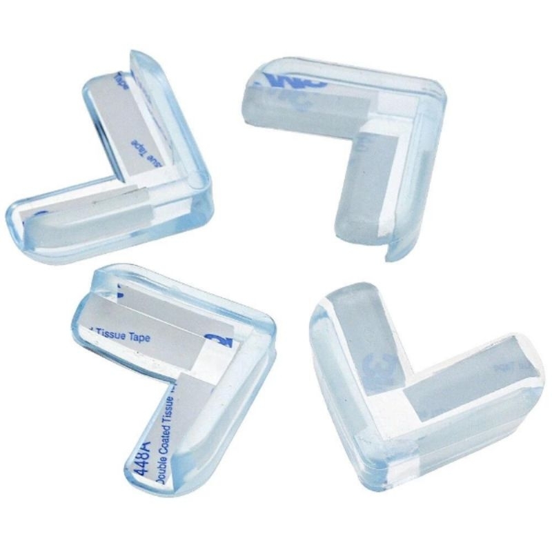 ตัวติดขอบมุมโต๊ะ วัสดุซิลิโคนโปร่งใสป้องกันการชน กันมุมหนา วัสดุเรืองแสงในที่มืด มีกาว ลดการบาดเจ็บ - รูปที่ 6