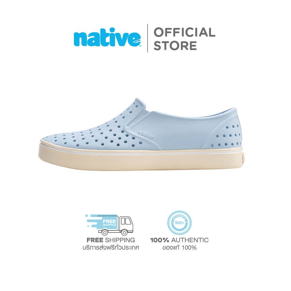 Native รองเท้ากันน้ำผู้ใหญ่ EVA รุ่น Miles Air Blue/Bone White/Shell White
