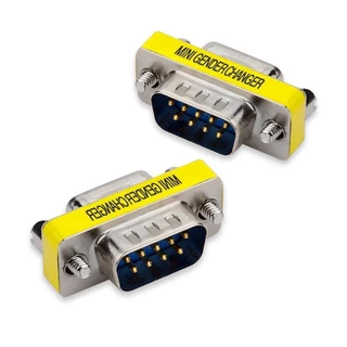 ADAPTER DB9 RS232 (M/M)ผู้/ผู้ (M/F)ผู้/เมีย (F/F) เมีย/เมีย 9 Pin