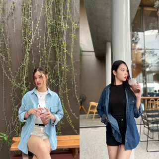 เสื้อเชิ้ตยีนส์สั่งตัด ผ้าญี่ปุ่น Nammon Jeans c05-c06