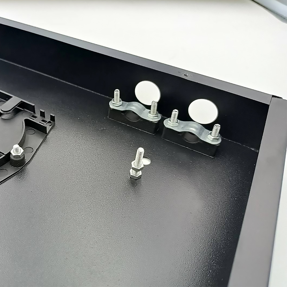 Apollo Splice tray 12core รุ่น DOCK02 ODF กล่องพักสายไฟเบอร์ ถาดสไปทร์เทสายFiber optic 12core สำหรับตู้แร็ค 19นิ้ว