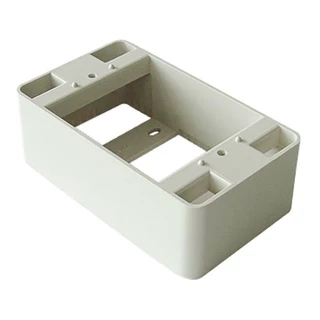 RECKON บ๊อกลอย พลาสติก 2x4 รุ่นเก่า 2x4 รุ่นใหม่ 4x4 สีขาวและสีดำ