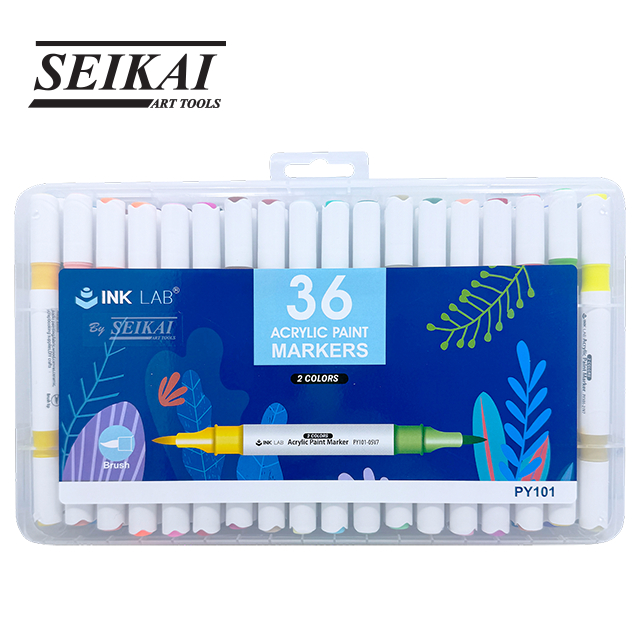 SEIKAI ชุดปากกา ACRYLIC INKLAB (ACRYLIC MARKER) 1 ชุด