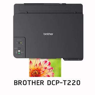 เครื่องปริ้น Brother DCP-T220 Ink Tank Printer พร้อมหมึกแท้ 4 สี (Print / Copy / Scan) / Earth Shop L3210 415 615 G3020