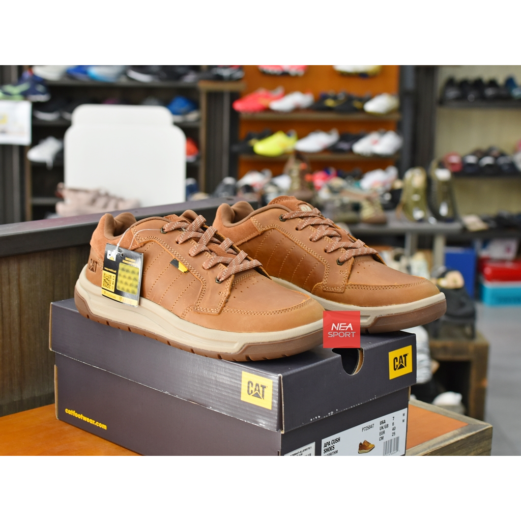 [ลด30% เก็บโค้ด 2509FASHDD] CAT CATERPILLAR APA CUSH Sneaker รองเท้าหนัง Full Grain