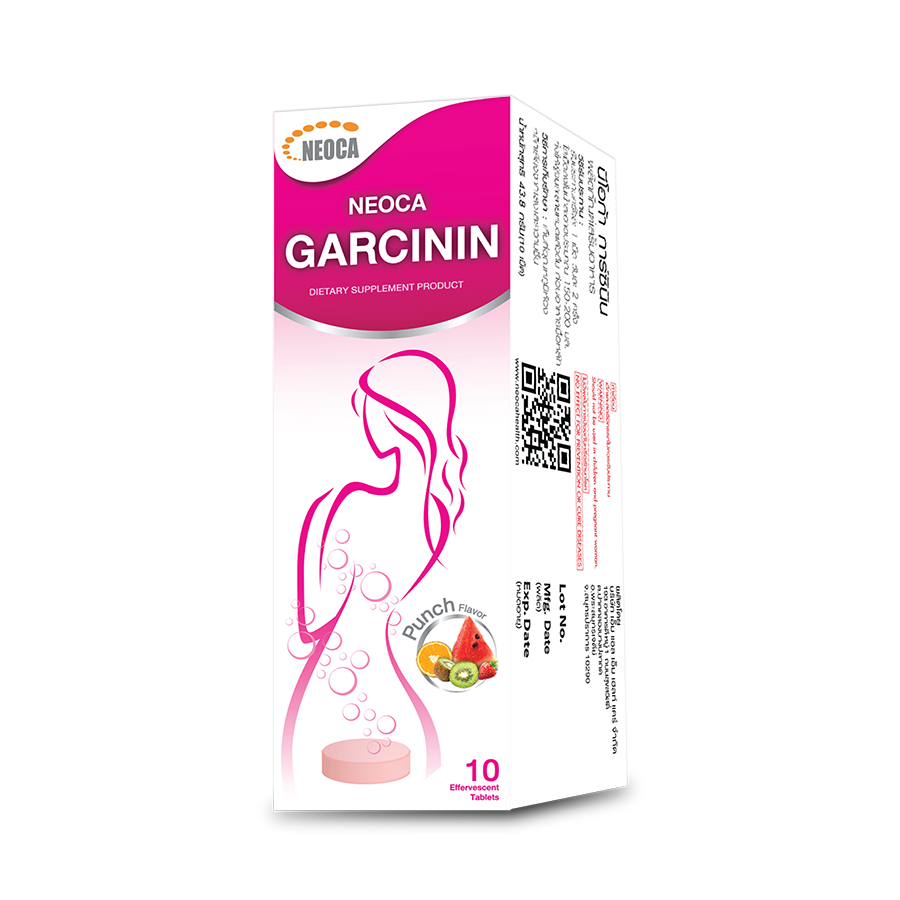 [2 หลอด] NEOCA Garcinin นีโอก้า การ์ซินิน สารสกัดจาก ส้มแขก บรรจุ 10 เม็ด/หลอด