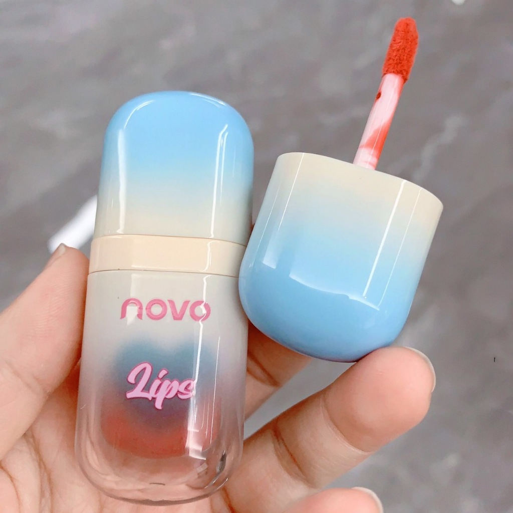Novo ลิปสติกลิปกลอสเนื้อแมตต์