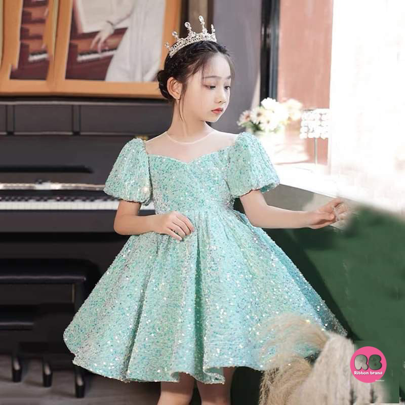 ชุดออกงานสำหรับเด็กผู้หญิง/ชุดราตรีเด็ก พร้อมส่งในไทย 24