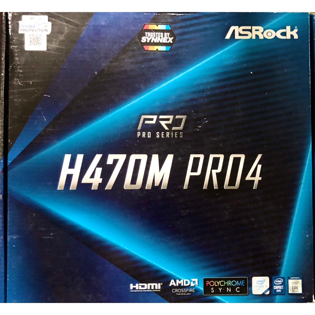 MAINBOARD (เมนบอร์ด) 1200 ASROCK H470M PRO4 มือสอง