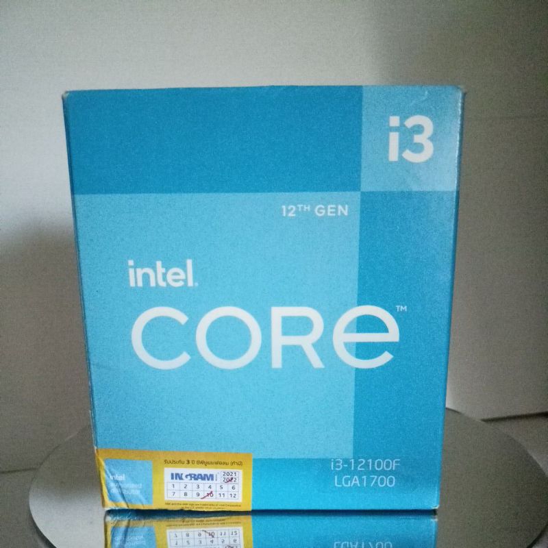 INTEL  CPU CORE I3-12100F LGA 1700 มือสอง