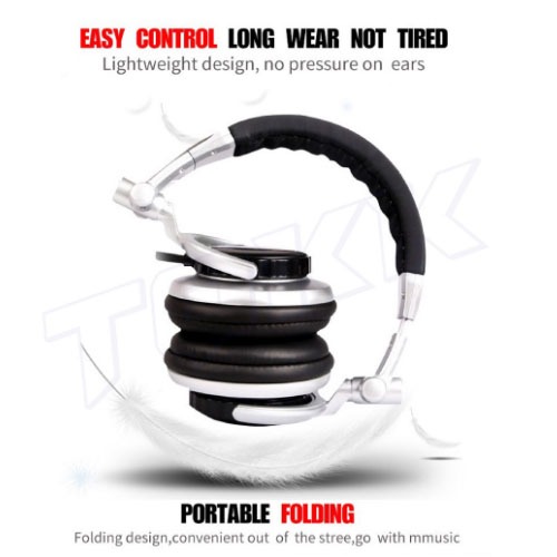 SENIC รุ่น ST-80 STEREO HEADPHONES หูฟังสำหรับฟังเพลงไฮไฟซับวูฟเฟอร์ Enhanced Super BASS Noise - Isolating - รูปที่ 2