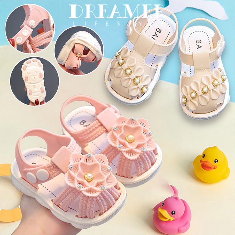 Dreamer รองเท้าแตะเด็ก ทันสมัย ​​กันลื่น นุ่ม สบาย น่ารัก ใส่ได้ตั้งแต่อายุ 0-3 ขวบ