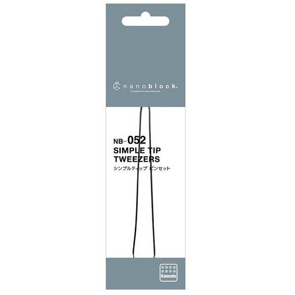 Kawada nanoblock NB-052 Simple Tip Tweezers 4972825221518 (นาโนบล็อค)